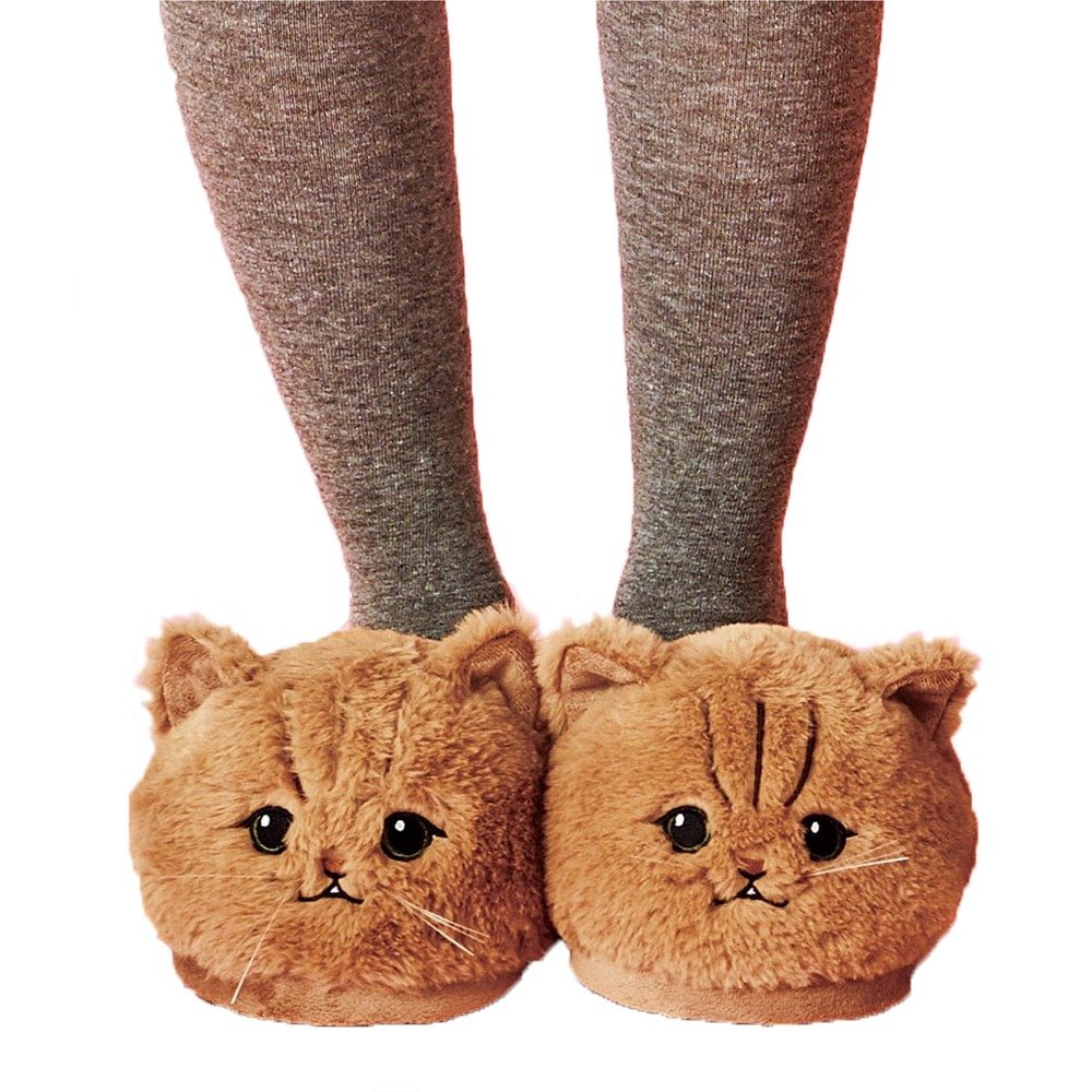 animal slippers for women